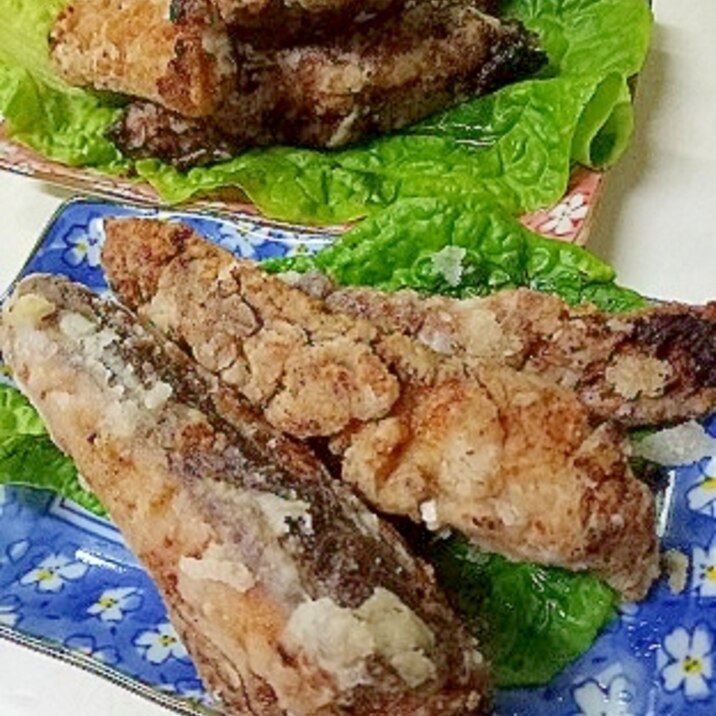 真鯖の棒切り竜田揚げ